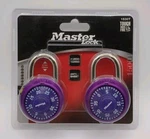 Master Combination Padlock Set Of 2: 1530T Same Purple. Fixed Price $13.19.
