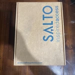 Salto XS4 Original Entry Lock Electronic Door Black Missing Hardware. Fixed Price $130.00.