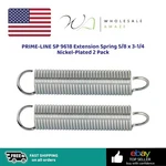 Prime-line 9618 Extension Spring 5/8 3-1/4 Nickel-plated 2 Pack. Fixed Price $12.99.