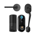 Smart Front Door Lock Set: Smonet Keyless Entry Deadbolt W/ Handle New. Fixed Price $179.00.