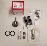 Kwikset Series Double Cylinder Deadbolt Satin Nickel 91590-001 *for Parts*. Fixed Price $23.99.