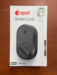August Smart Lock Keyless Entry ASL-3B Dark Gray AUG-SL04-M01-G04 *new* C842. Fixed Price $79.99.