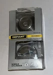 Defiant Stainless Steel Single Cylinder Deadbolt New. Fixed Price $15.99.