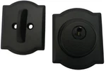 Schlage B60CAM622 Bseries 1-CYLINDER Deadbolt Decorative Camelot Rose Matt Black. Fixed Price $59.99.