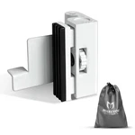 Mosecyou Portable Door Lock For Home/hotel Security, Apartment 1 Pack, White. Fixed Price $22.99.