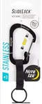 2 Set- Nite Ize Aluminum Slidelock Keychain W/ Stainless Steel Wire Gate-red. Fixed Price $19.99.