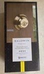 Baldwin Prestige Series Keyed Both Sides Round Deadbolt 93850-004. Fixed Price $70.00.