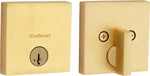Downtown Deadbolt Lock, Satin Brass Square Exterior Keyed Front Entry Door, Pick. Fixed Price $46.99.