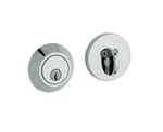 Baldwin Contemporary Single Cylinder Round Deadbolt, 8241.260 - Polished Chrome. Fixed Price $72.49.