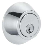 Schlage JD60625 Dexter By Single-cylinder Deadbolt, Bright Chrome. Fixed Price $44.65.