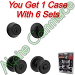 *6-SET* Kwikset Combo Pack Maven Keyed Knob & Single Cylinder Deadbolt 96900-456. Fixed Price $239.99.