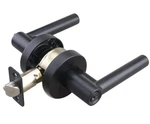 Miseno HLK2101U19, Round Rod Lever Entrance Door Lock, Keys, Matte Black. Fixed Price $21.38.