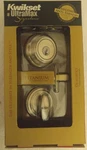 1. Kwikset Satin Nickel Single Cylinder Deadbolt 980 Series #15. Fixed Price $19.00.
