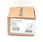Kwikset Microban Single Cyl Deadbolt Satin Nickel 96600-532 Lot Of #2. Fixed Price $25.19.