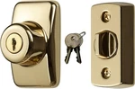 Ideal Security Model Glk Deadbolt For Storm And Screen Doors, Key Lock, Bright. Fixed Price $50.01.