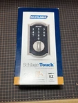 Schlage Camelot Electronic Keyless Touchscreen Door Deadbolt BE375RF V CAM619. Fixed Price $65.00.