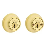 Kwikset 3 Rcal Rcs V1 Deadbolt Polished Brass Double Cylinder 96659-007. Fixed Price $18.95.