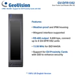 New!!! Geovision GV-DFR1352 Door Frame Key Card READER/IP66/RS-485/13.56MHZ. Fixed Price $86.16.
