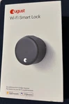 August AUG-SL05-K02-G01 Smart Lock Matte Black With Keypad. Fixed Price $179.00.