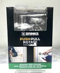 Brinks 23051-119 Push Pull Rotate Non-locking Passage Lever Satin Nickel New. Fixed Price $14.99.