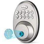 Hutools HT02 Fingerprint Deadbolt Keyless Entry Door Lock With - Scratch & Dent. Fixed Price $32.62.