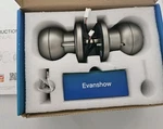 Evanshow Q1 Smart Fingerprint Door Lock Wifi App Remote Control Keyless Entry. Fixed Price $39.95.