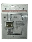 Universal Hardware Keyed Entry Storeeoom Lever Flat Satin Chrome UH40050 New. Fixed Price $24.95.