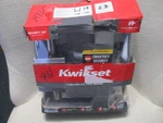 Kwikset Halifax Entry Lever & Single Cylinder Deadbolt Satin Nickel 99910-067. Fixed Price $49.49.