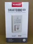 Kwikset Smartcode 260 Keypad Electronic Door Lock, Satin Nickel Sealed. Fixed Price $63.74.