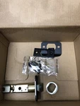 Kwikset 300CSLSQT-514 Casey Privacy Door Lever, Square Rose Matte Black. Fixed Price $20.75.