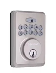 Defiant Radius Satin Nickel Single Cylinder Keypad Deadbolt Lock - New Sealed. Fixed Price $29.99.