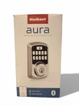 Kwikset Aura Bluetooth Smart Lock Satin Nickel (99420-001) New Sealed. Fixed Price $59.99.