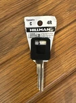 Hillman Cassette #4R Universal Single Sided Blank Key For Gm Buick. Fixed Price $5.00.