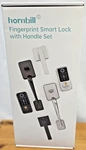 Hornbill Wifi Smart Door Lock Set Keyless Entry Fingerprint Deadbolt Handle Silv. Fixed Price $100.95.