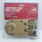 Ace Jimmyproof Locks Single Cylinder #5405618. Fixed Price $25.75.