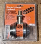 Guardsman Single Cylinder Deadbolt KA-2013 Model 0299800 Stainless Steel Finish. Fixed Price $24.75.