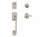 Schlage F60 619 Mer Century Single Cylinder Keyed Entry Handleset. Fixed Price $60.00.