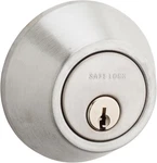 Safe Lock - Single Cylinder Deadbolt For Entry Door, Satin Nickel Finish. Fixed Price $30.99.