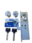 Adams Rite Type Storefront Door With High Security Mul-t-lock Cylinder. Fixed Price $189.99.