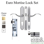 Storm Door Mortise Lock & Lever Handle 7/8" Backset Kwikset KW-1 Cylinder. Fixed Price $95.60.