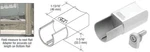 Crl CR15BAPS 316 Polished Stainless Crs Adaptor For Level Bottom Rails. Fixed Price $113.92.