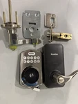 Kaadas Electronic Keypad Lever Door Lock Silver And Black -. Fixed Price $91.47.