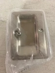Deltana SDPA325U15 3-1/4" Adjustable Pocket Door Passage Lock Satin Nickel. Fixed Price $27.23.