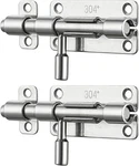 Jqk Door Lock Barrel Bolt Inch, 304 Stainless Steel Slide Gate Latches. Fixed Price $26.02.