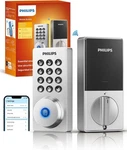 *sealed* Philips 4200 Wifi Smart Deadbolt Door Lock Finger Print - Silver. Fixed Price $69.99.