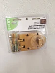 Prime-line Jimmy-resistant Deadlock, Diecast, Angle Strike, Single Cylinder. Fixed Price $19.99.