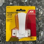 Pushbutton Latch Replacement Handle, White, #5414797 New. Fixed Price $19.88.