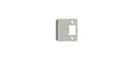 Deltana SPE225U15 Extended Lip Strike Plate, 2-1/4" In Brushed Nickel. Fixed Price $8.70.