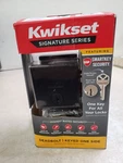 Kwikset Low Profile Matte Black Square Deadbolt W/ Smartkey Security. Fixed Price $19.95.