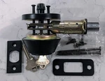 Schlage Single Cylinder Deadbolt Matte Black SC1 Hardened Anti-drill UL/F90. Fixed Price $12.99.